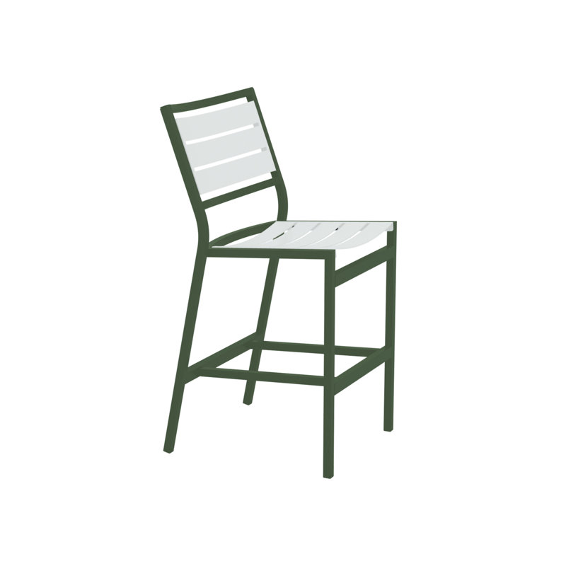 Tabouret de bar 28 po Cabana Club, Neige, Parchemin
