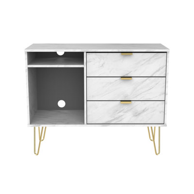 Fully Assembled Myakka TV Stand for TVs up to 55"