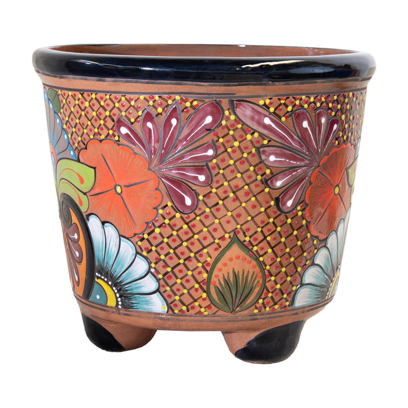 Pot à fleurs en terre cuite Desert Bloom Talavera