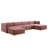 Modway Conjure Channel Tufted Upholstered 6-Piece Sectional Sofa-112912051