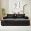 Méridienne modulaire surdimensionnée de 87 po, sans assemblage, fauteuil inclinable en nuage, méridienne moderne pour salon-688939438-688939436