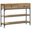 Console Table, Metal 100 Cm Shelving-1276165078