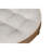 Round Ottoman, Small Upholstered Coffee Table, Button Tufted Ottoman With Wooden Shelf, Indoor Small Ottoman-91485811