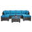 7-Piece Outdoor Sofa Set-1868770806-1868770800