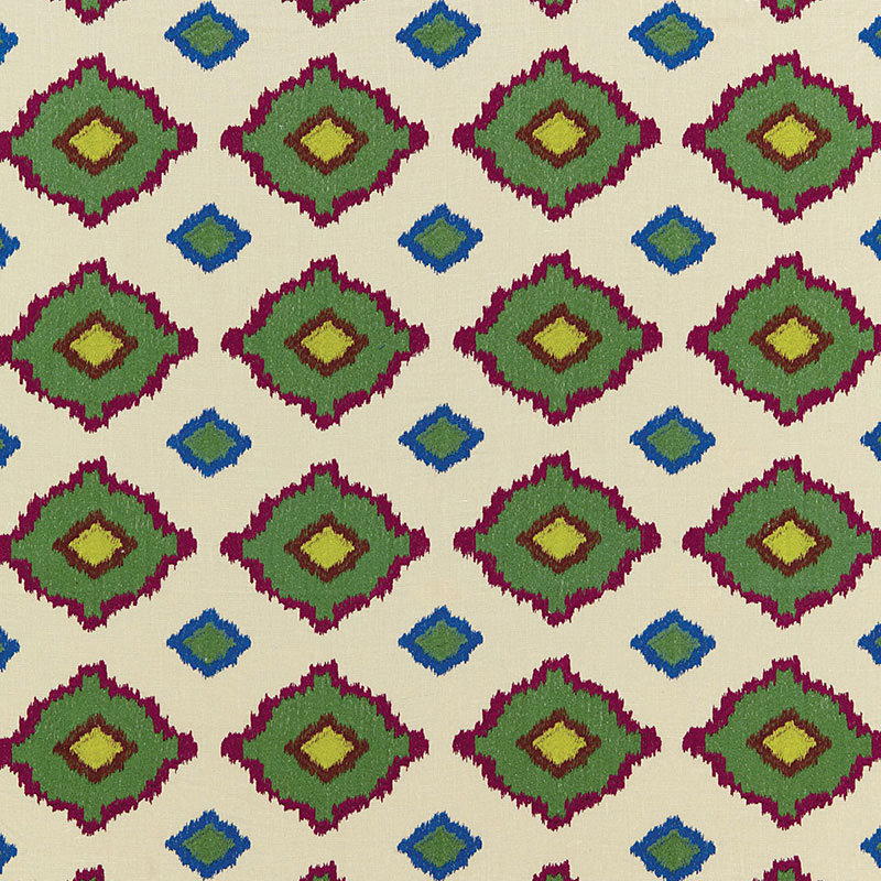Sikar Embroidery Fabric, Jewel