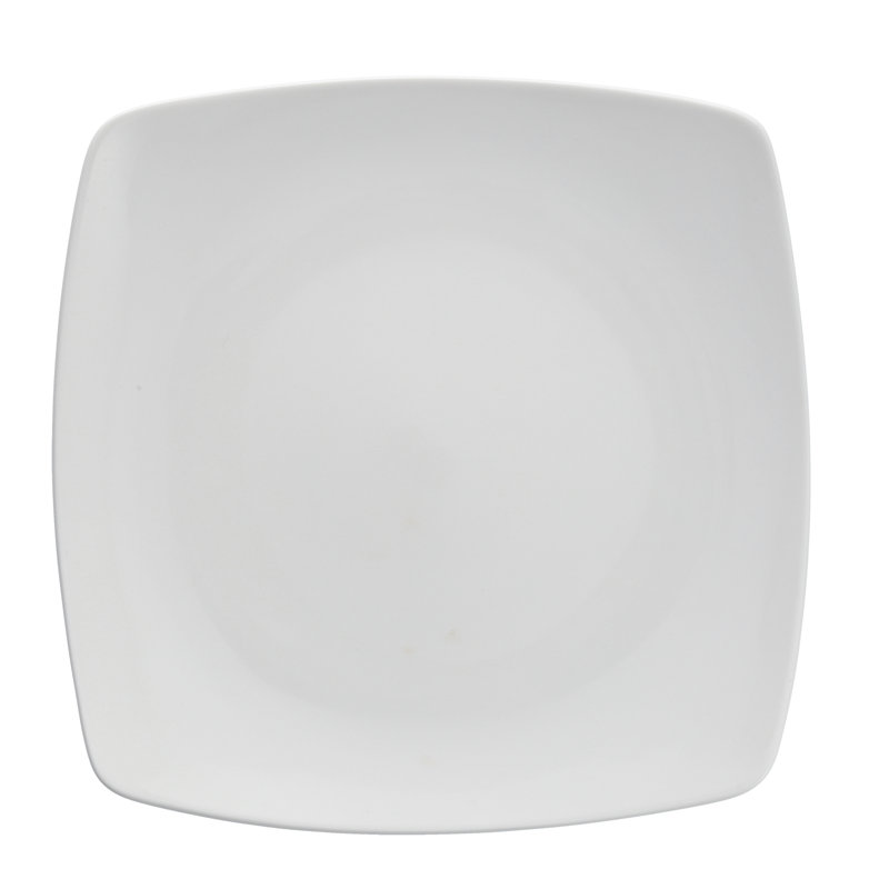 D&V Serena Square Coupe Plate 10" (Set of 12)