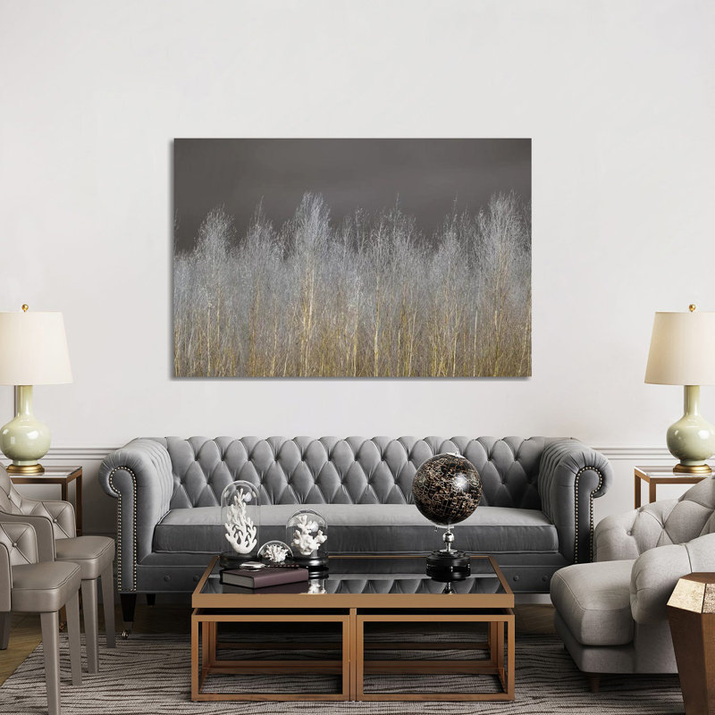 Silver Forest by Assaf Frank - Print on Canvas, Wrapped Canvas, 152.5 cm H x 101.5 cm W x 3.175 cm D