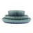 Mikasa Osborne 9-Pc Dinnerware Bowl Set, Stoneware, Service For 3, Grey