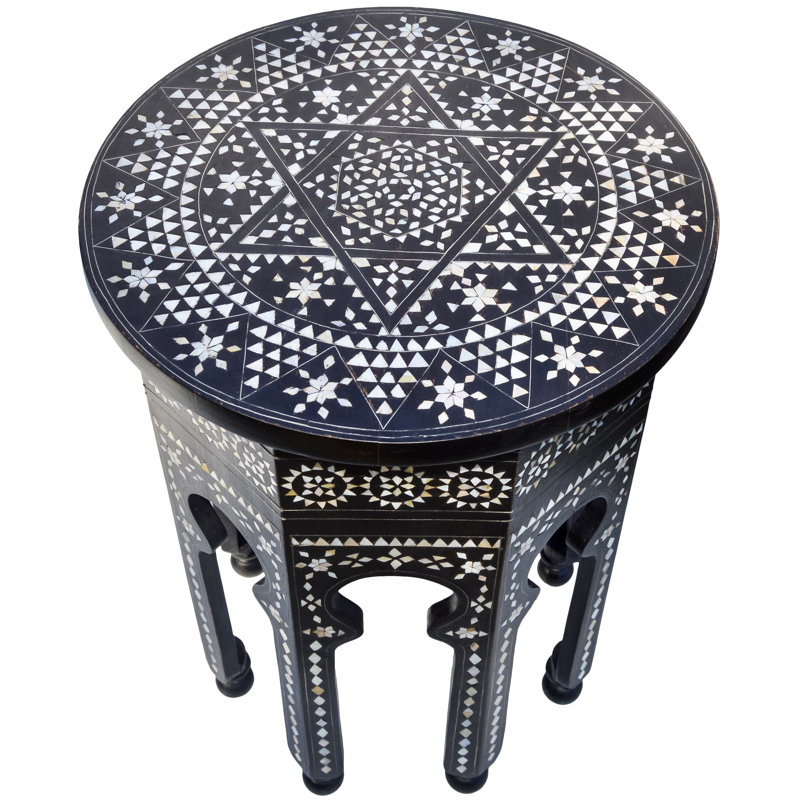 Solid Wood End Table