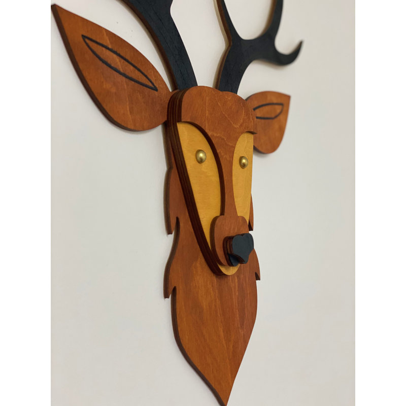 Décoration murale 3D cerf