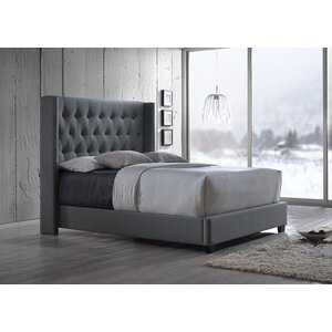 Midwest Upholstered Standard Bed ( incomplete box 2/3) 