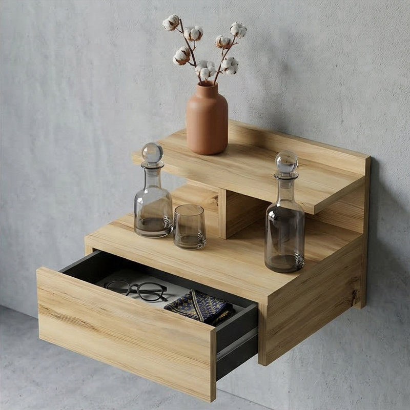 15.7'' W Nightstand, Oak