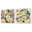 Donalsonville - Ensemble de 2 collages carrés floraux-101848742-101848739