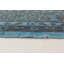 Tapis bleu unique en laine noué à la main Kosak de style années 1990 de 6 pi 9 po x 11 pi 1 po Kristy
