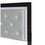 Très grand lit à panneau avec tête de lit, finition noire, revêtement gris, bouton, tête de lit moderne, similicuir, mobilier en bois-711133093-711133090
