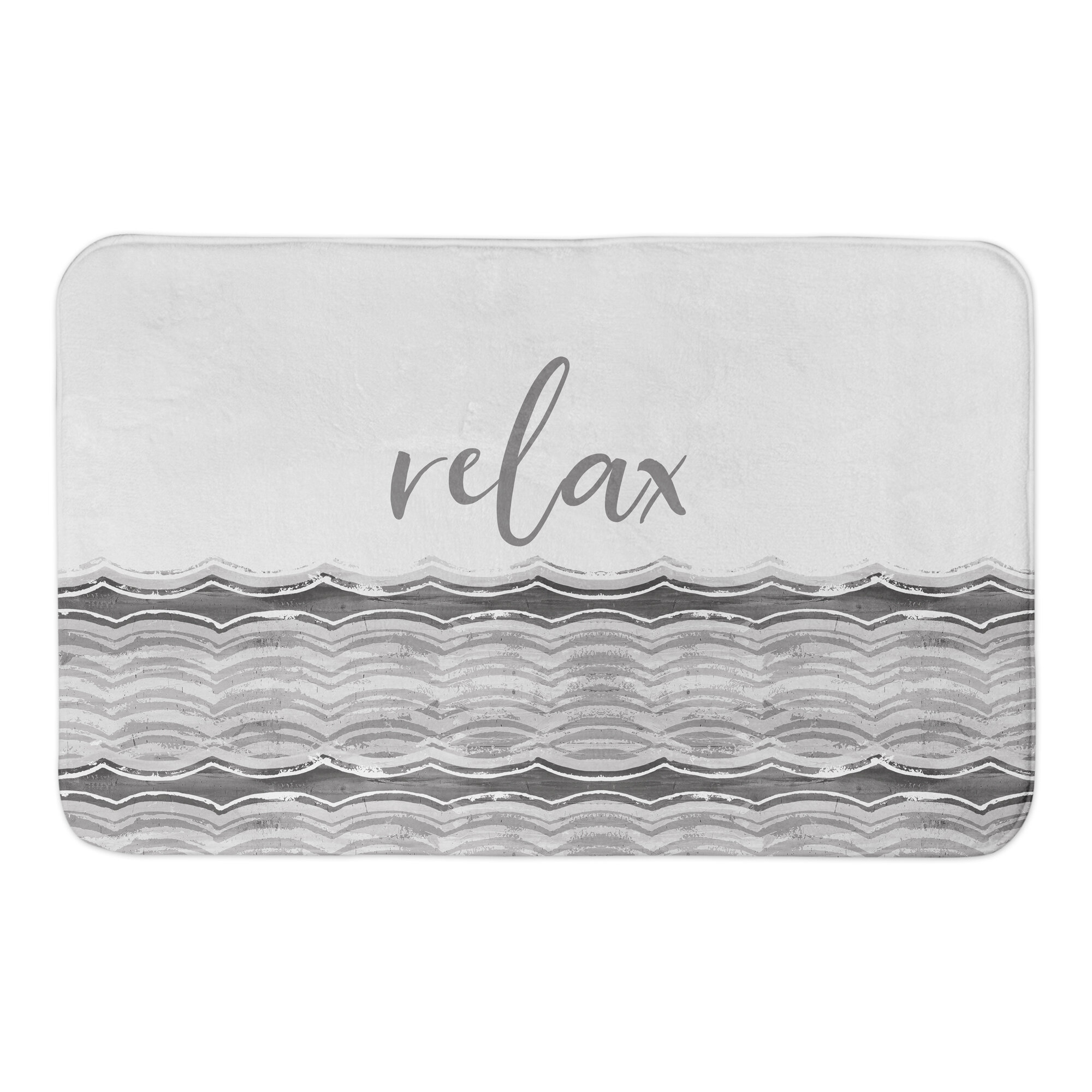 Latitude Run® Gelissa Quick Dry Bath Mat in Gray