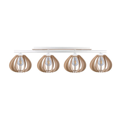 Abeeha Manufactured Wood Flush Mount