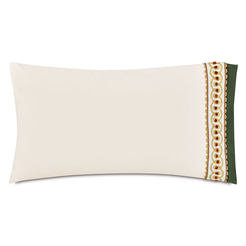 Manderley Border Cuff King Sham Right