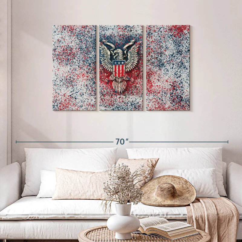 Lelar American Eagle Insignia, 28" H x 45" W