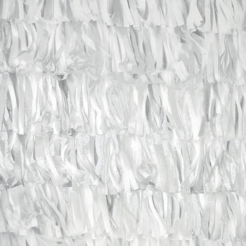 Rouleau de papier peint Salt Shimmer Calma, Blanc / Blanc