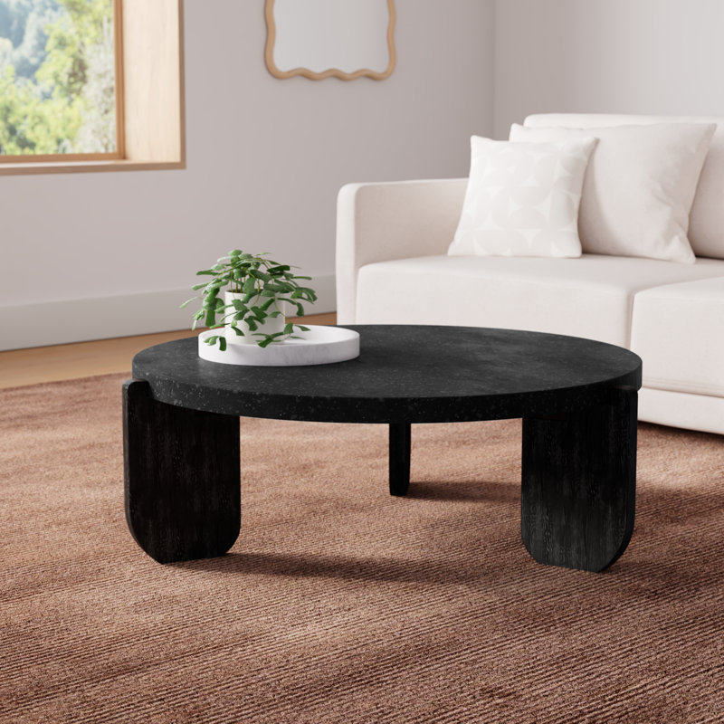 Broc Single Coffee Table, Black