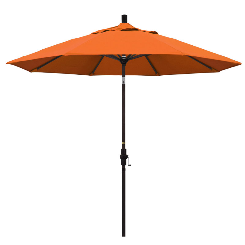 Parasol 9 'Market Sunbrella, Toile Sunbrella® toscan