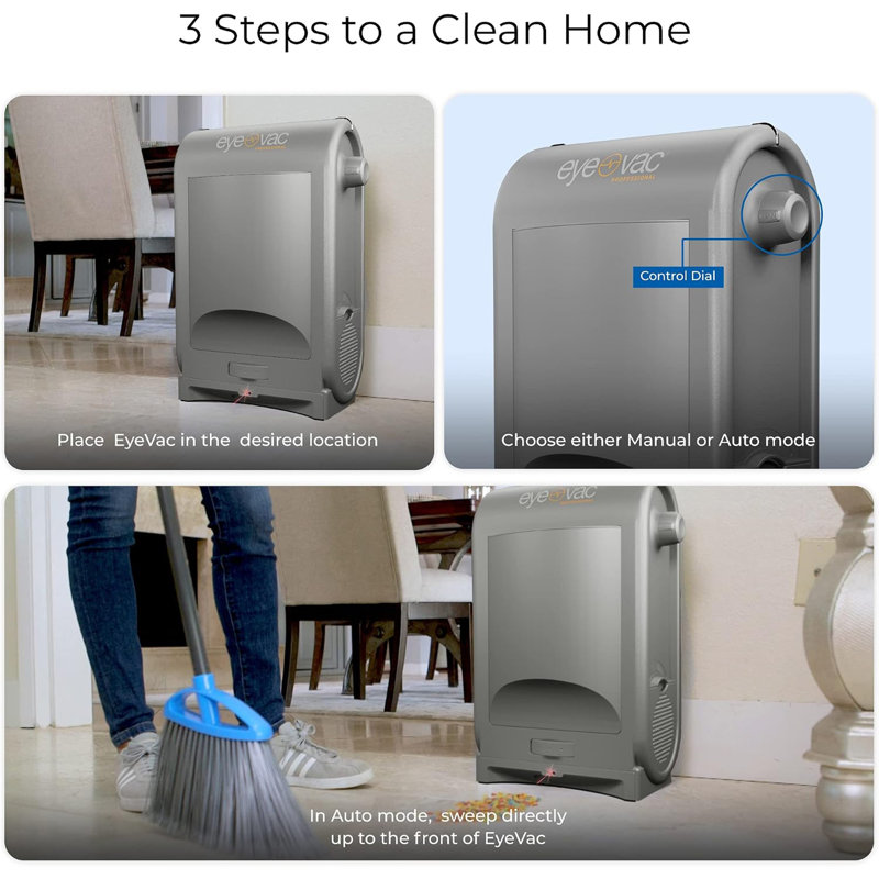 Pro Corded Touchless Canister Vacuum, Sliver