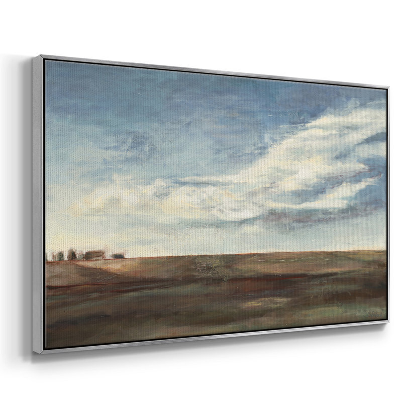 «Coming Storm», reproduction d'art sur papier encadré, H 41 po x l 27 po x P 2 po, Argent