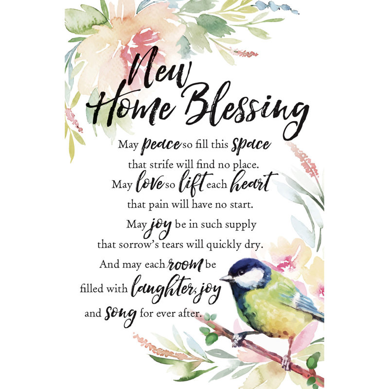 " New Home Blessing "