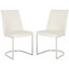 Chaise d'appoint chromée argentée Chromium-15477409