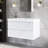 36" Wall-Mounted Single Bathroom Vanity With Integrated Resin Top-2073358213