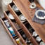 Armoire d'appoint en noyer massif