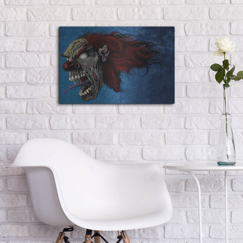 «Evil Clown 2» par Flyland Designs, H 16 po x l 24 po