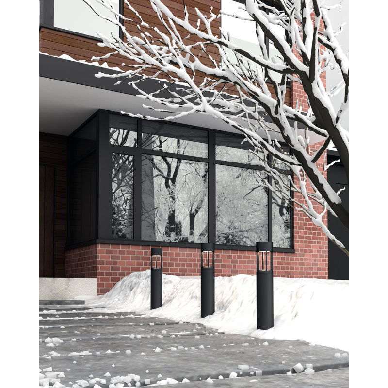 Novato LED Bollard Light, 35.5" H x 6.38" W x 6.38" D