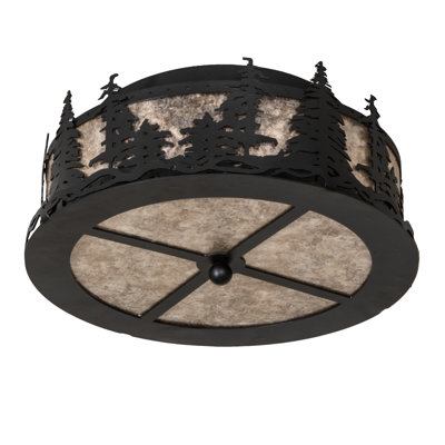 Gurjeevan Stone Flush Mount