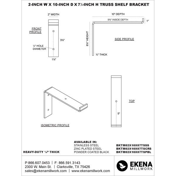 Dimensions du produit