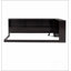 Lit de jour simple en bois avec armoires de rangement et ports USB, parfait pour les espaces de vie modernes et fonctionnels-1363584738