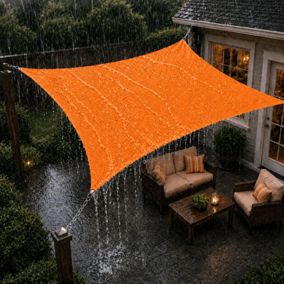 Amgo Square Waterproof Sun Shade Sail