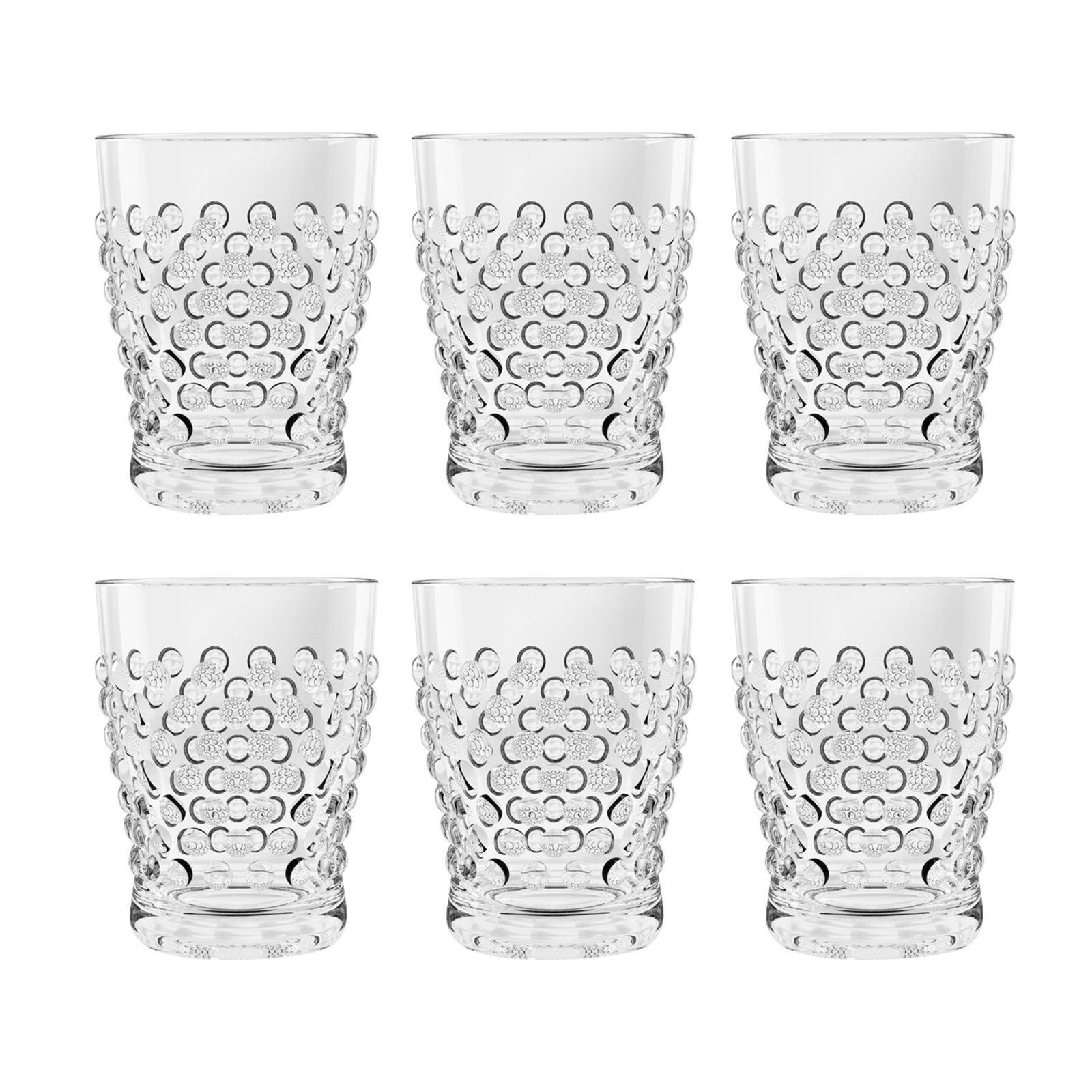 Adamo Acrylic Drinking Glass Set