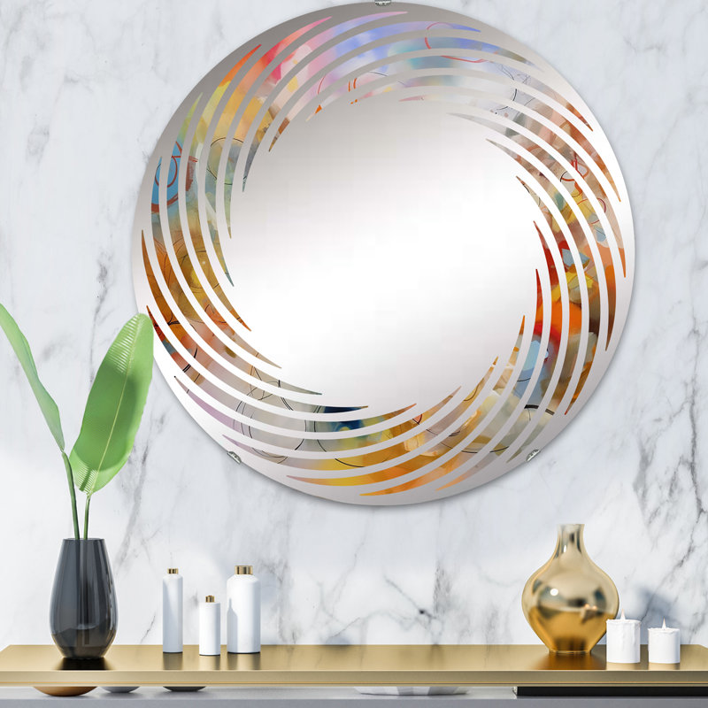 Anshumaan Circle Mirror, 31.4" x 31.4"