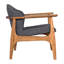 Fauteuil en tissu l 29 po Vittorio-81800700