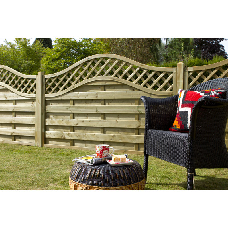 90.07 cm H x 180.14 cm W Fence Panels Fencing with 1 Panel(s) Included