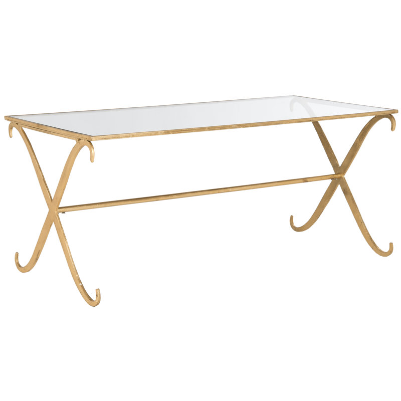 Oxendine Glass Top Coffee Table