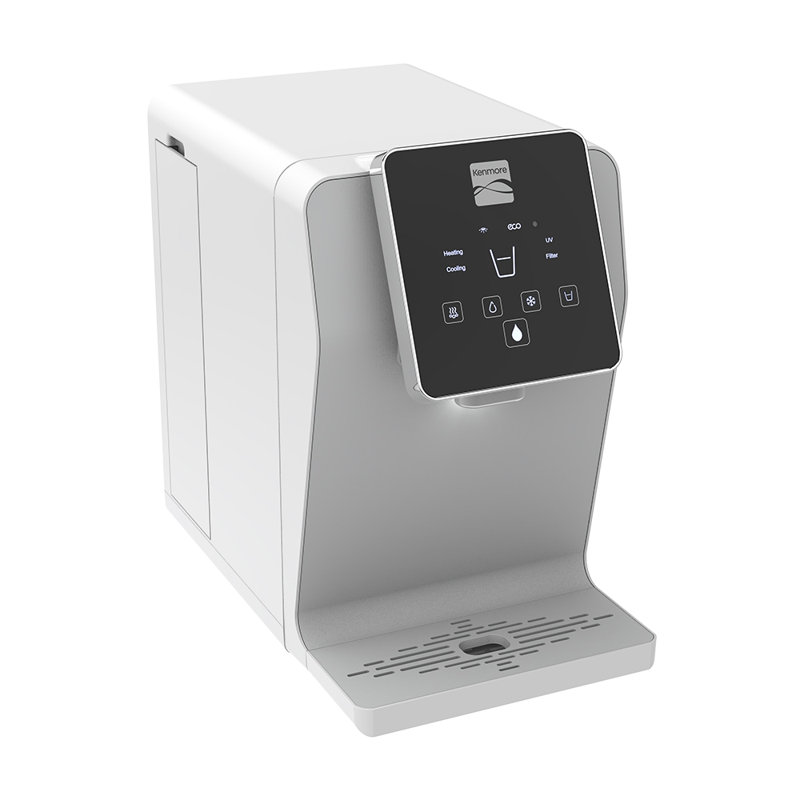 Drinkpod LLC Countertop Bottleless Electric Filtered Water Dispenser, White
