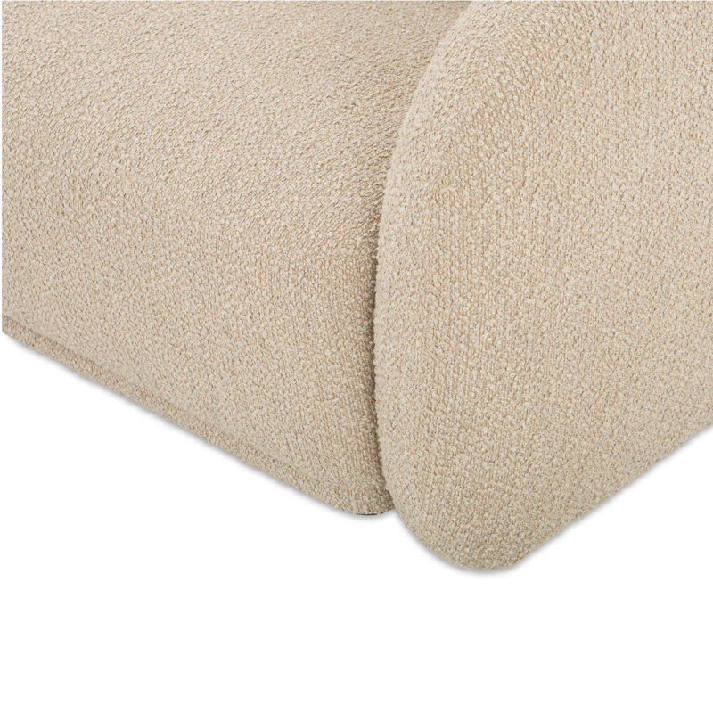 Faye Sofa, Natural Boucle