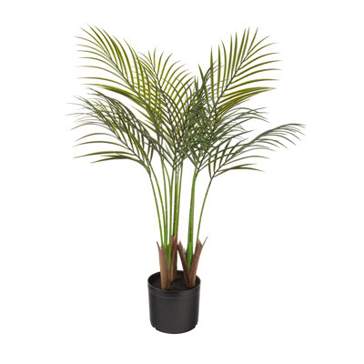Faux Palm Plant in Pot
