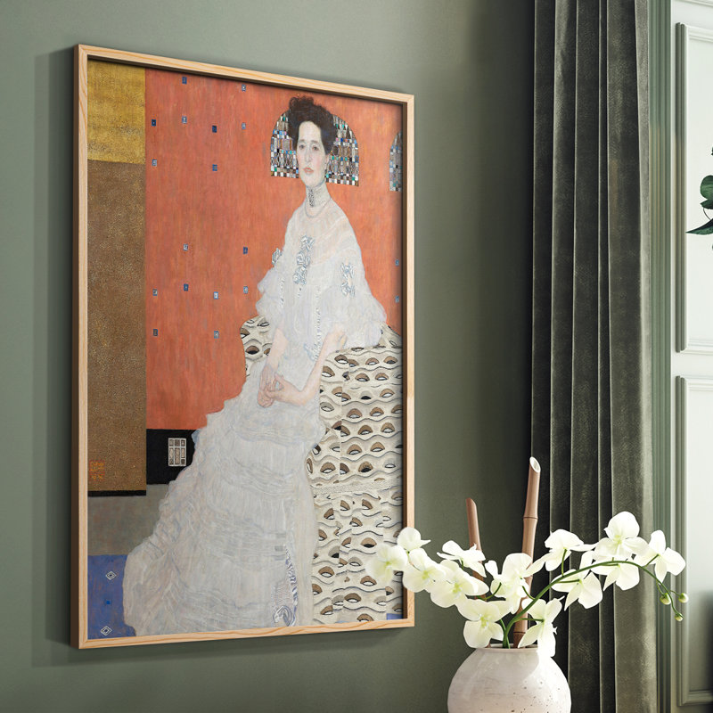 «Gustav Klimt VII» sur, H 10 po x l 8 po, Naturel