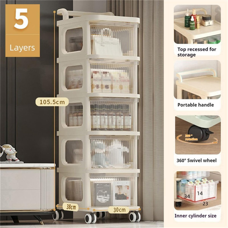 5 Drawer Storage Drawer