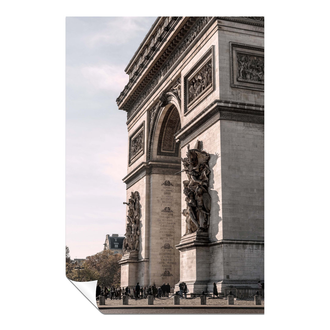 Panther Print Fine Art Prints Architectural Paris Arc De Triomphe Artistic Unframed Poster, Pictures For Home Walls, Bedroom, Living Room & Bathroom D