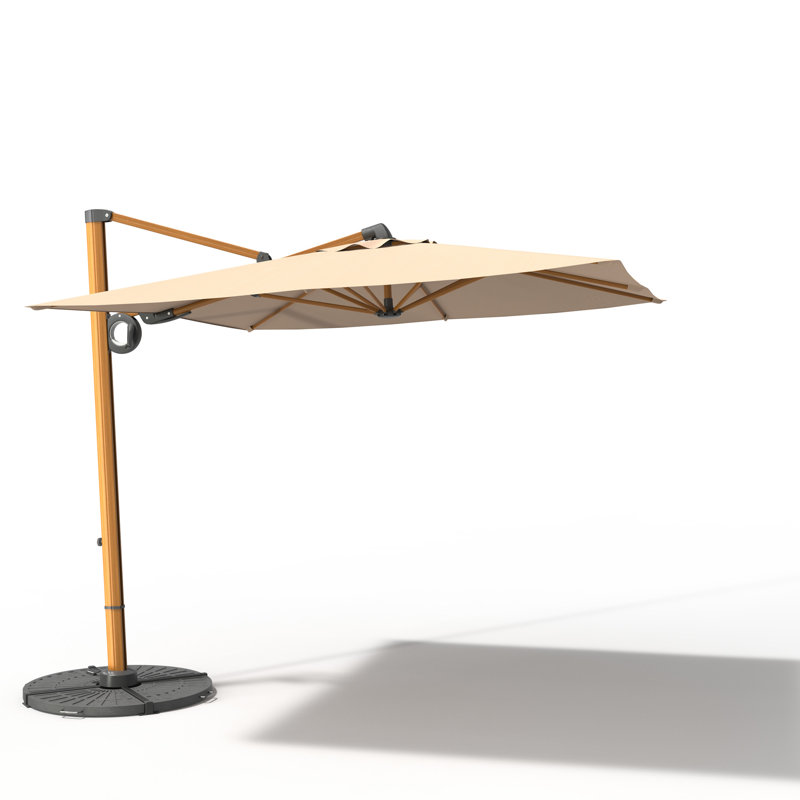 Parasol en porte-à-faux 98,5 "avec manivelle Takejiro